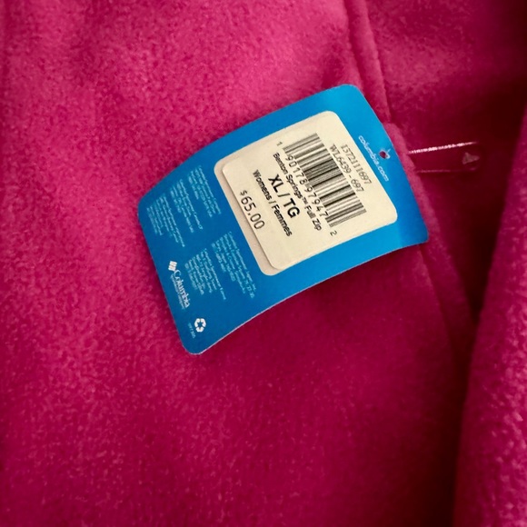 Columbia Fleece Zip Up Jacket - Picture 3 of 4